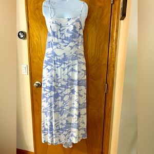 Summer spaghetti straps dress open back